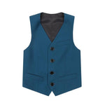 gilet costume enfant bleu