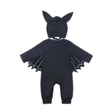 Costume chauve-souris noir d’halloween pour bébé