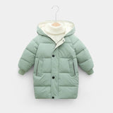 Manteau d’hiver rembourré en duvet pour enfant