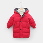 Manteau d’hiver rembourré en duvet pour enfant