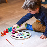 CLOCKBOARD en bois Max & Léa