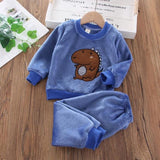 Pyjama bleu chaud pour enfant image 20