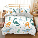 HOUSSE DE COUETTE DINOSAURE COSMONAUTE2