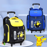 Cartable à roulettes garçon pokemon pikachu